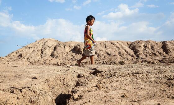 Triple climate threats affect nearly half the world’s children
